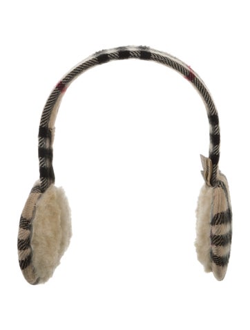 Burberry Winter Accessories Wool Cashmere Earmuffs