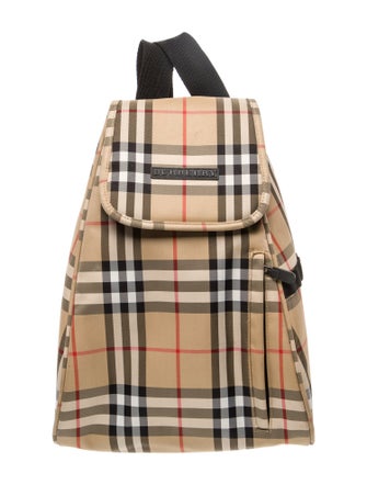 Burberry Golf Nova Check Backpack