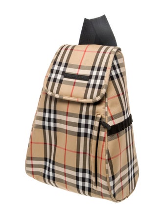Burberry Golf Nova Check Backpack