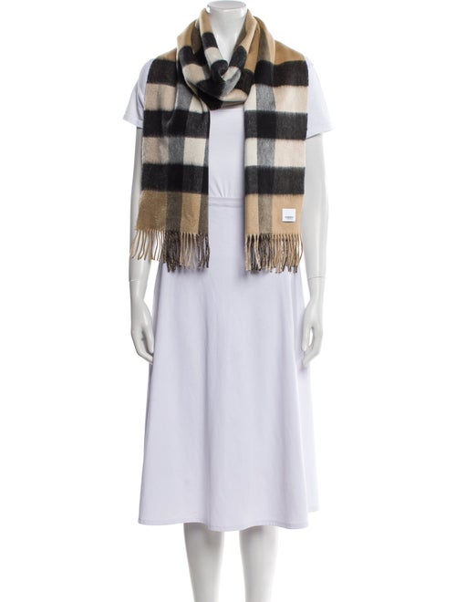 Burberry Cashmere Printed Scarf