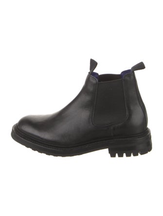 Burberry Leather Chelsea Boots