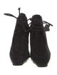 Burberry Suede Lace-Up Boots