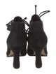 Burberry Suede Lace-Up Boots