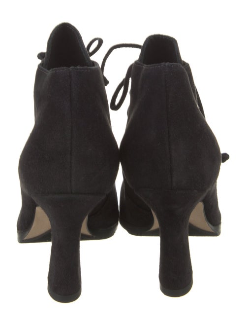 Burberry Suede Lace-Up Boots