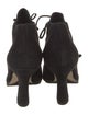 Burberry Suede Lace-Up Boots