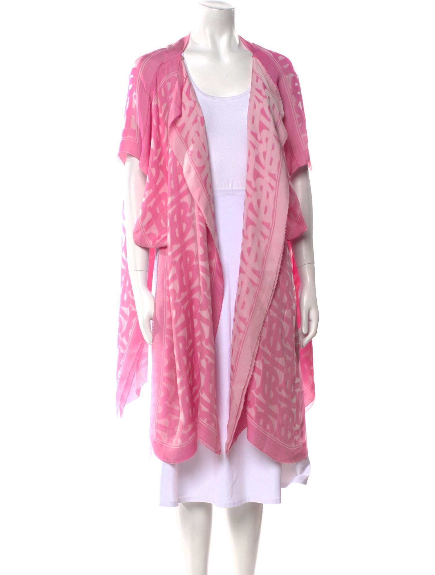 Burberry Silk Printed Sweater w/ Tags