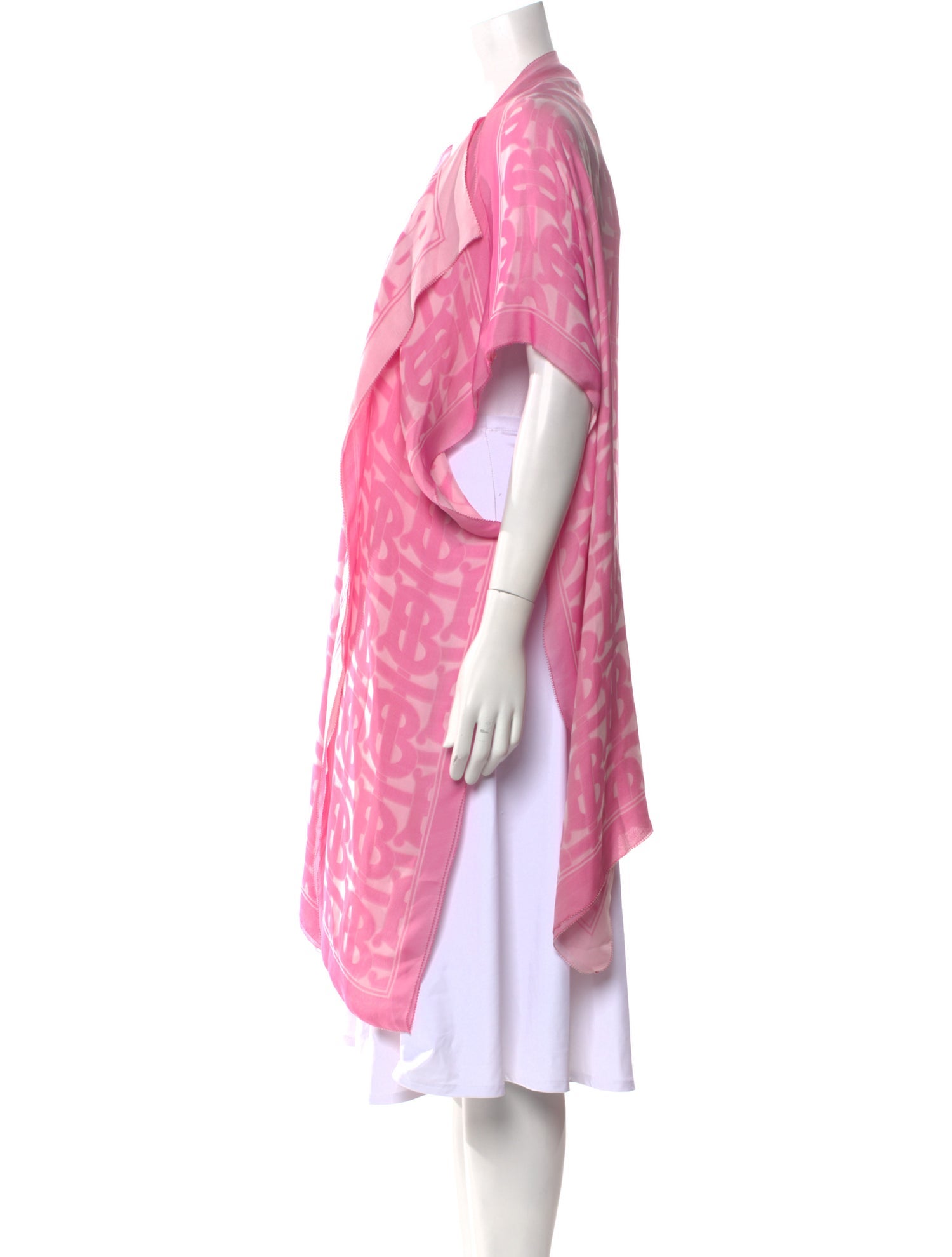 Burberry Silk Printed Sweater w/ Tags