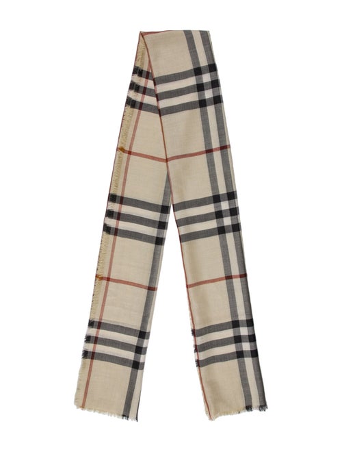 Burberry Wool Striped Scarf