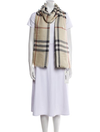 Burberry Wool Striped Scarf