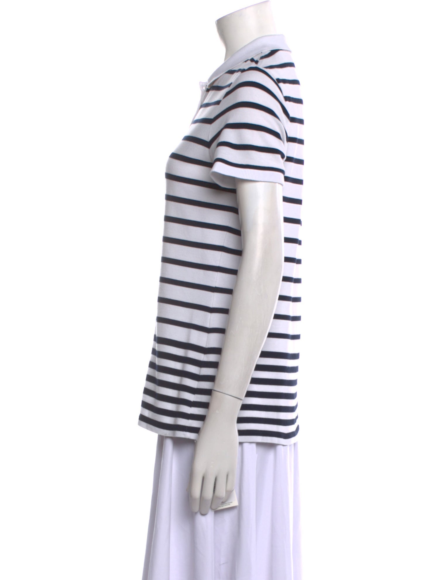 Burberry Striped Short Sleeve Polo