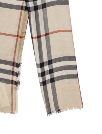 Burberry Wool Striped Scarf