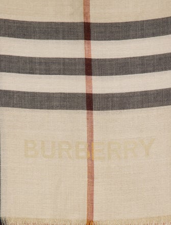 Burberry Wool Striped Scarf