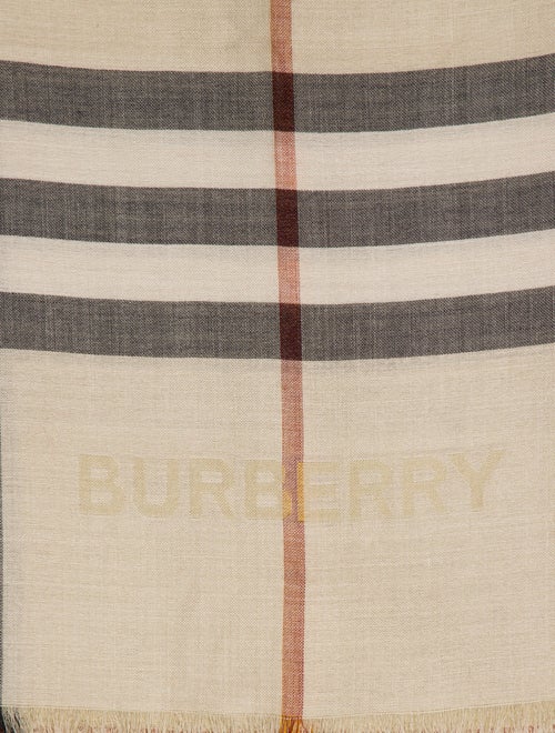 Burberry Wool Striped Scarf