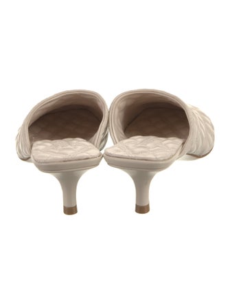 Burberry Leather Mules