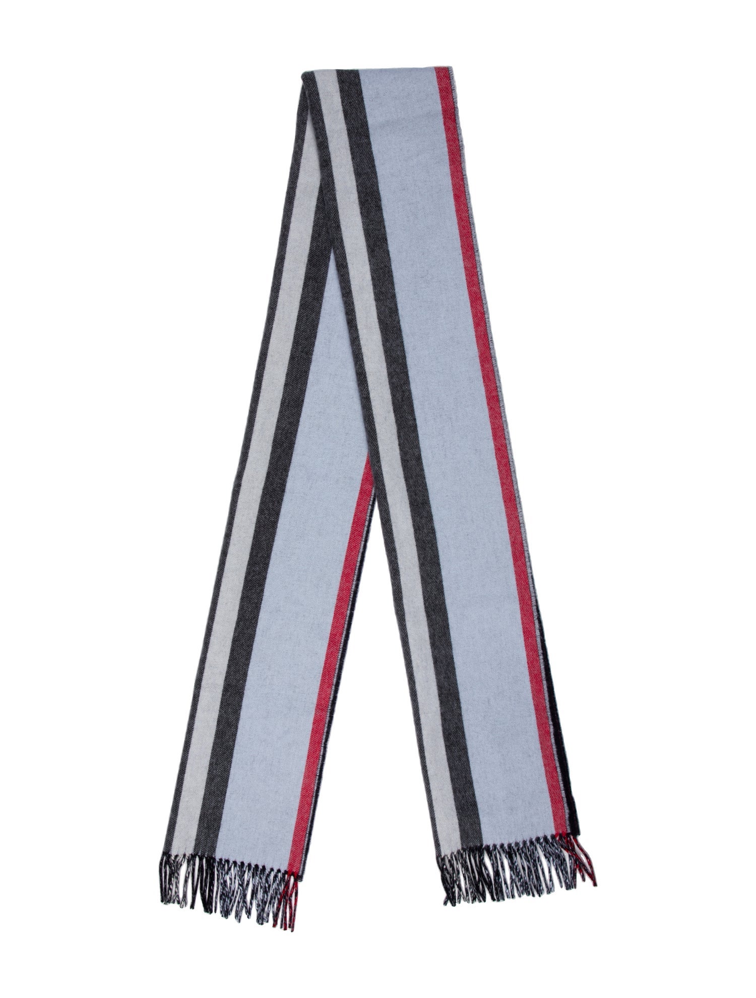 Burberry Cashmere Striped Scarf