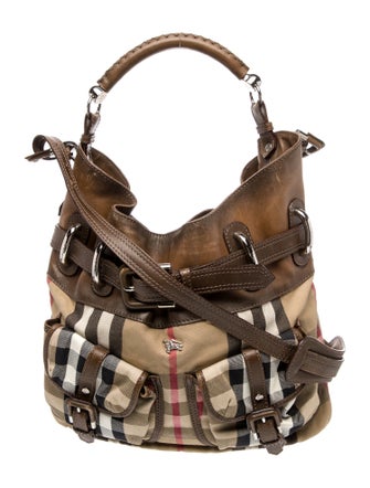 Burberry House Check Hobo