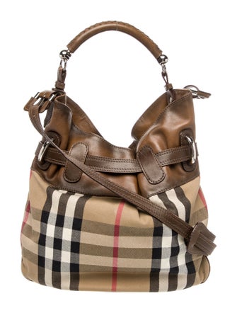 Burberry House Check Hobo