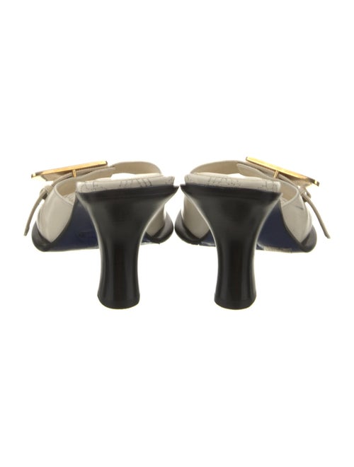 Burberry Leather Slides