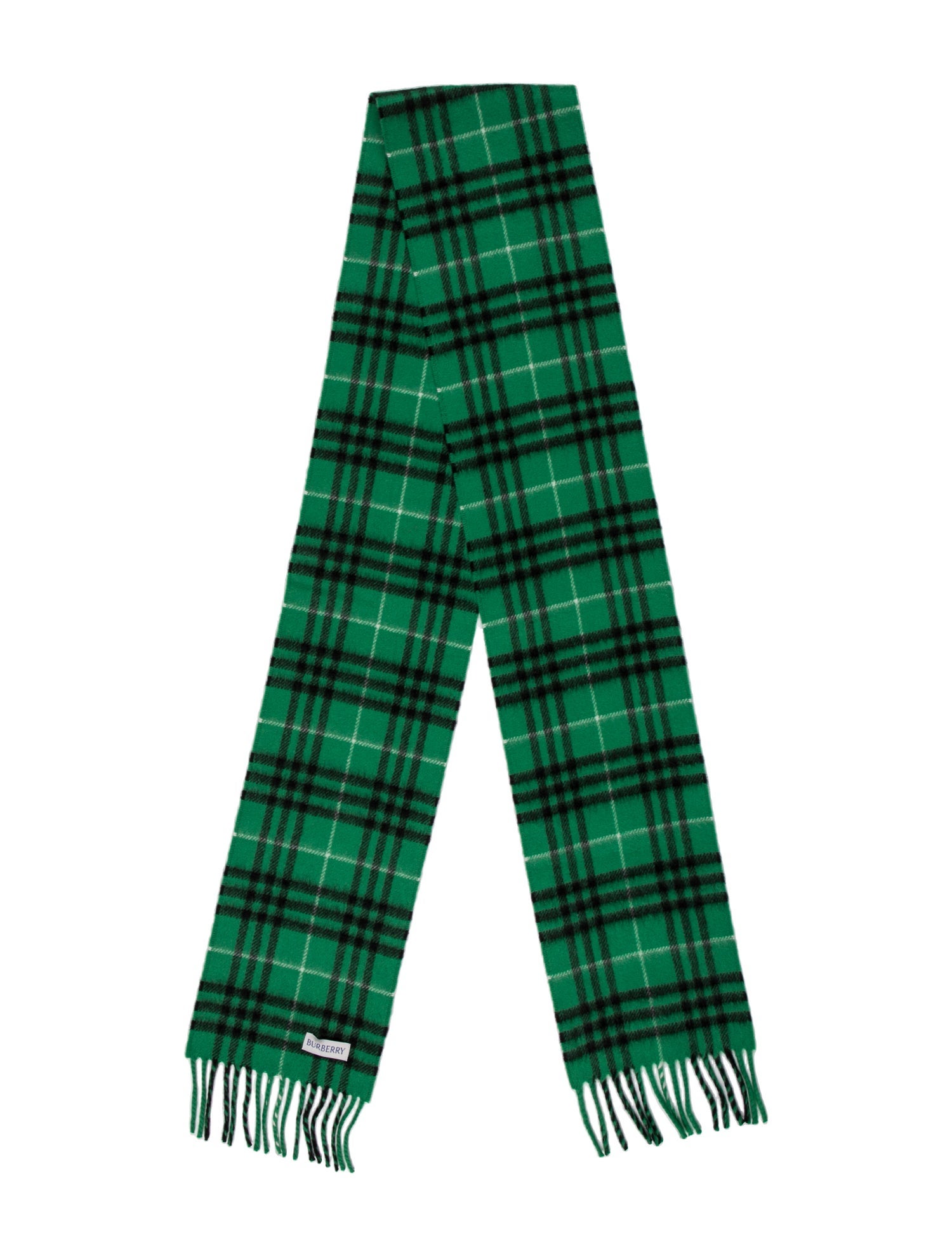 Burberry Cashmere Striped Scarf