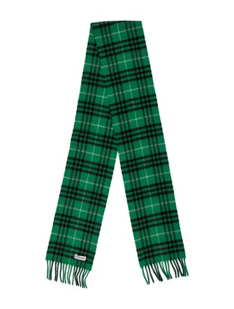 Burberry Cashmere Striped Scarf