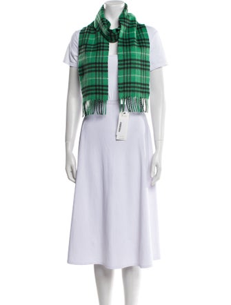 Burberry Cashmere Striped Scarf