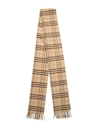 Burberry Cashmere Striped Scarf
