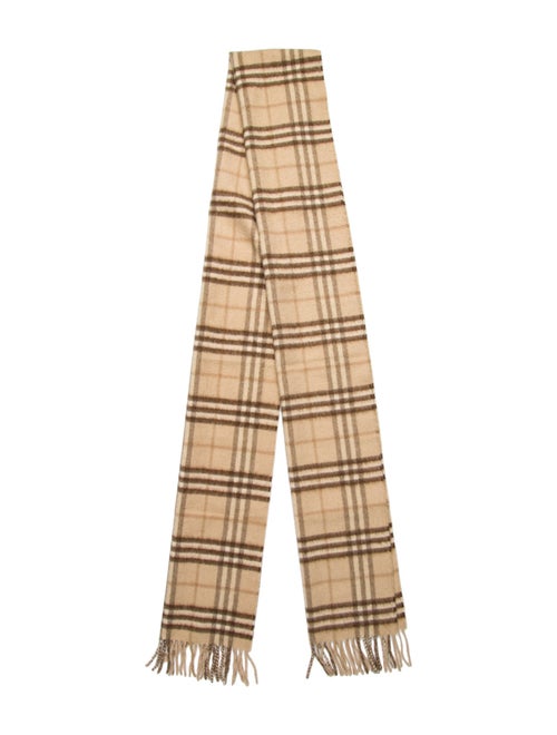 Burberry Cashmere Striped Scarf