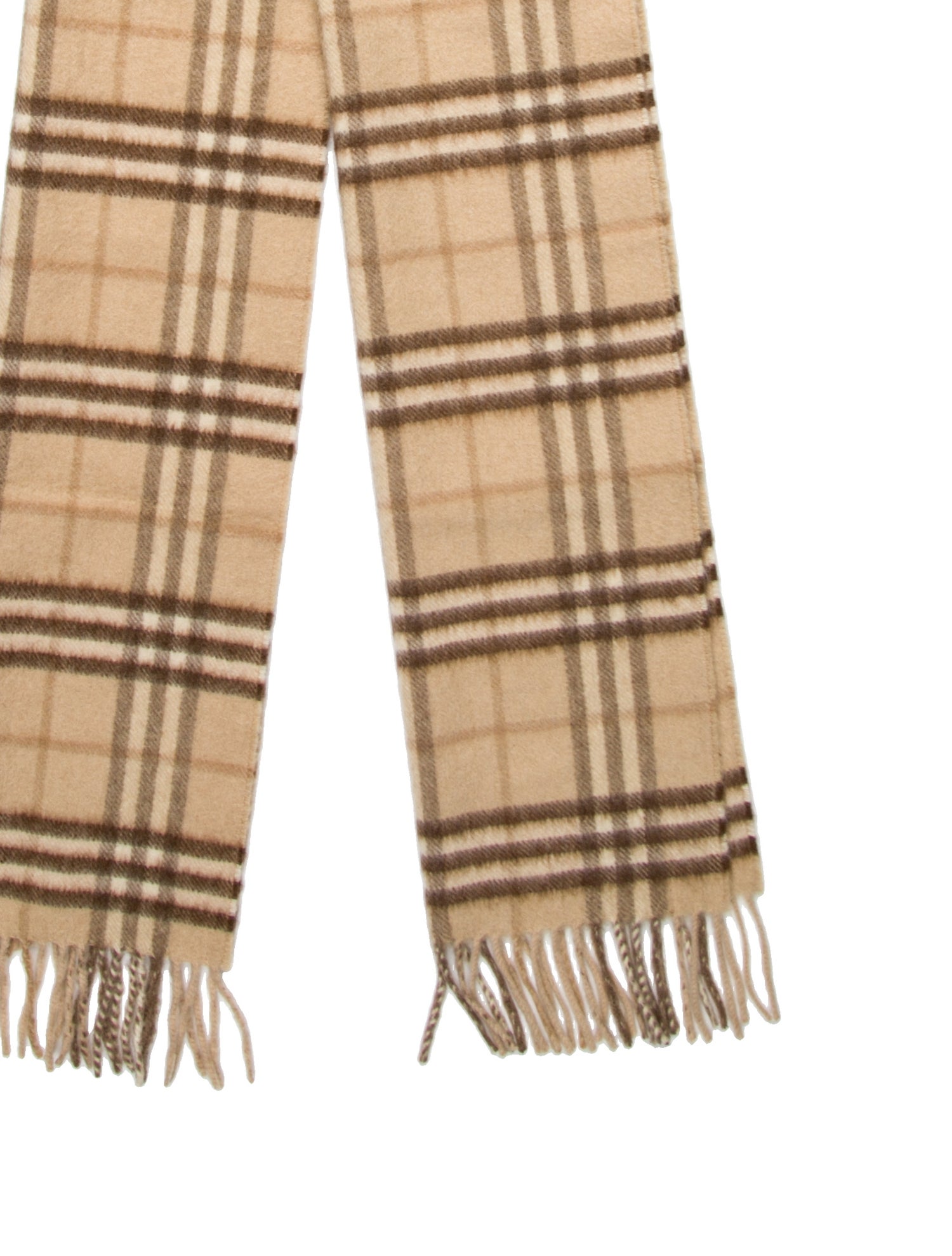Burberry Cashmere Striped Scarf