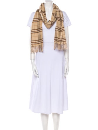 Burberry Cashmere Striped Scarf