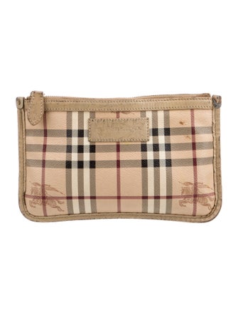 Burberry Haymarket Check Clutch