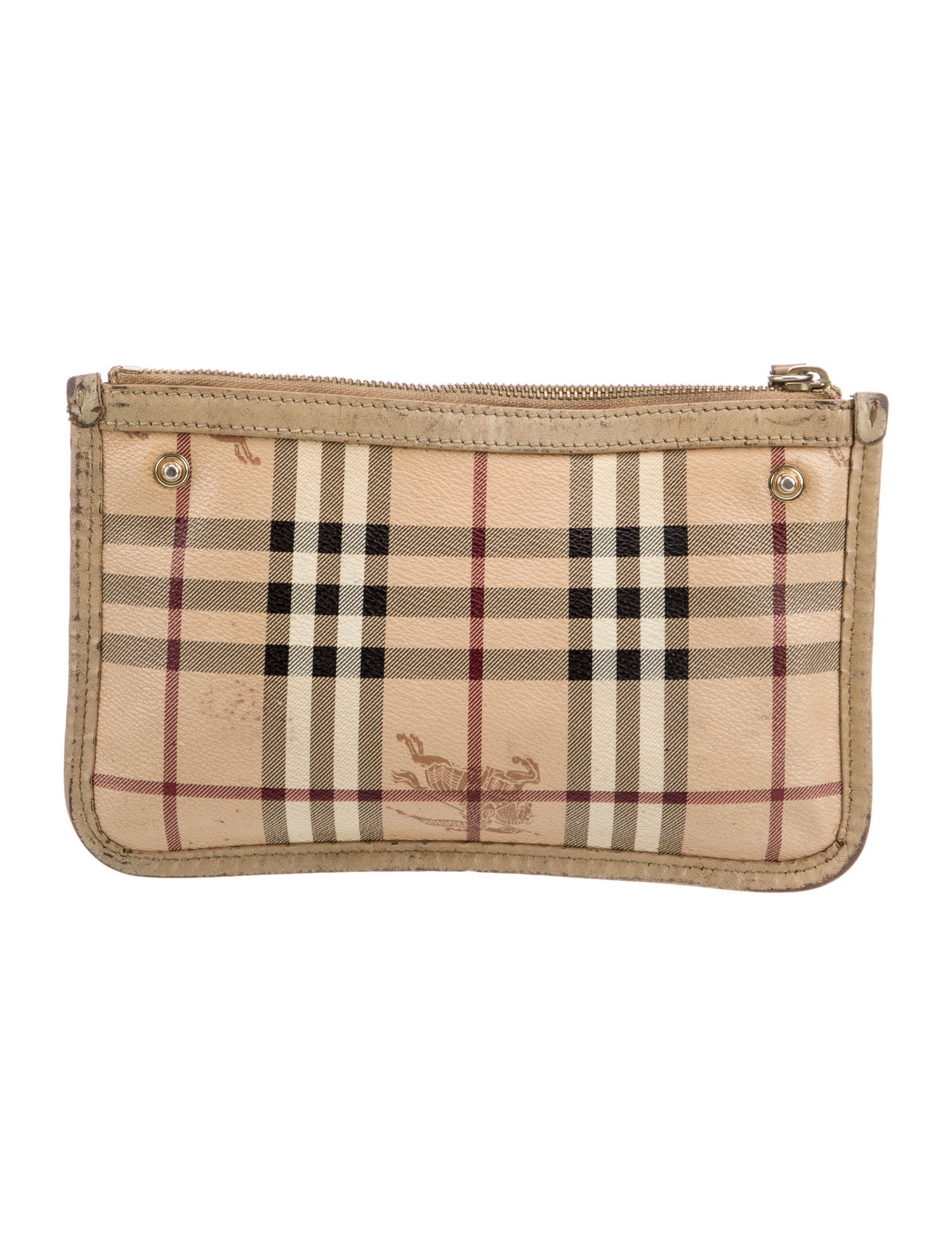 Burberry Haymarket Check Clutch