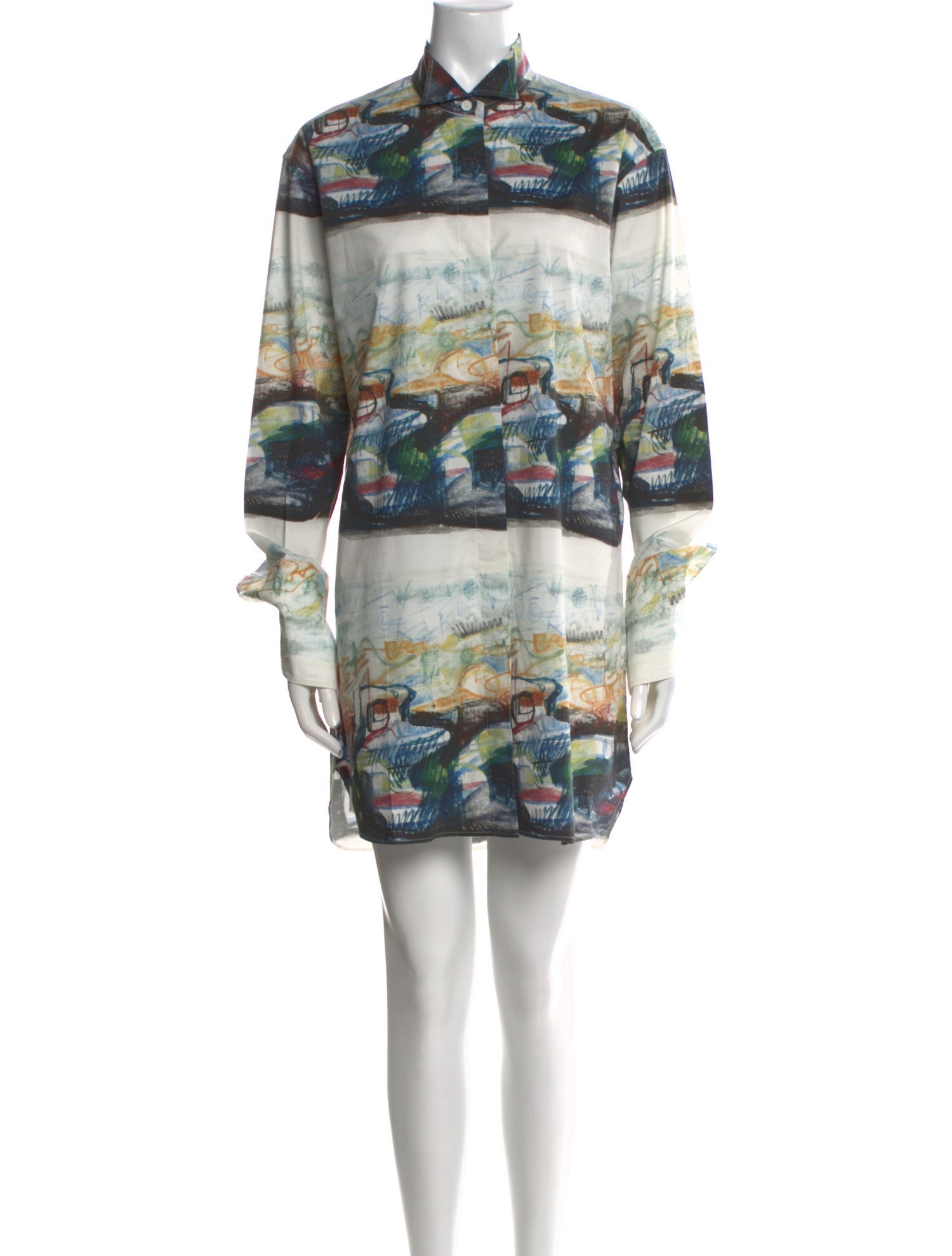 Burberry Printed Mini Dress