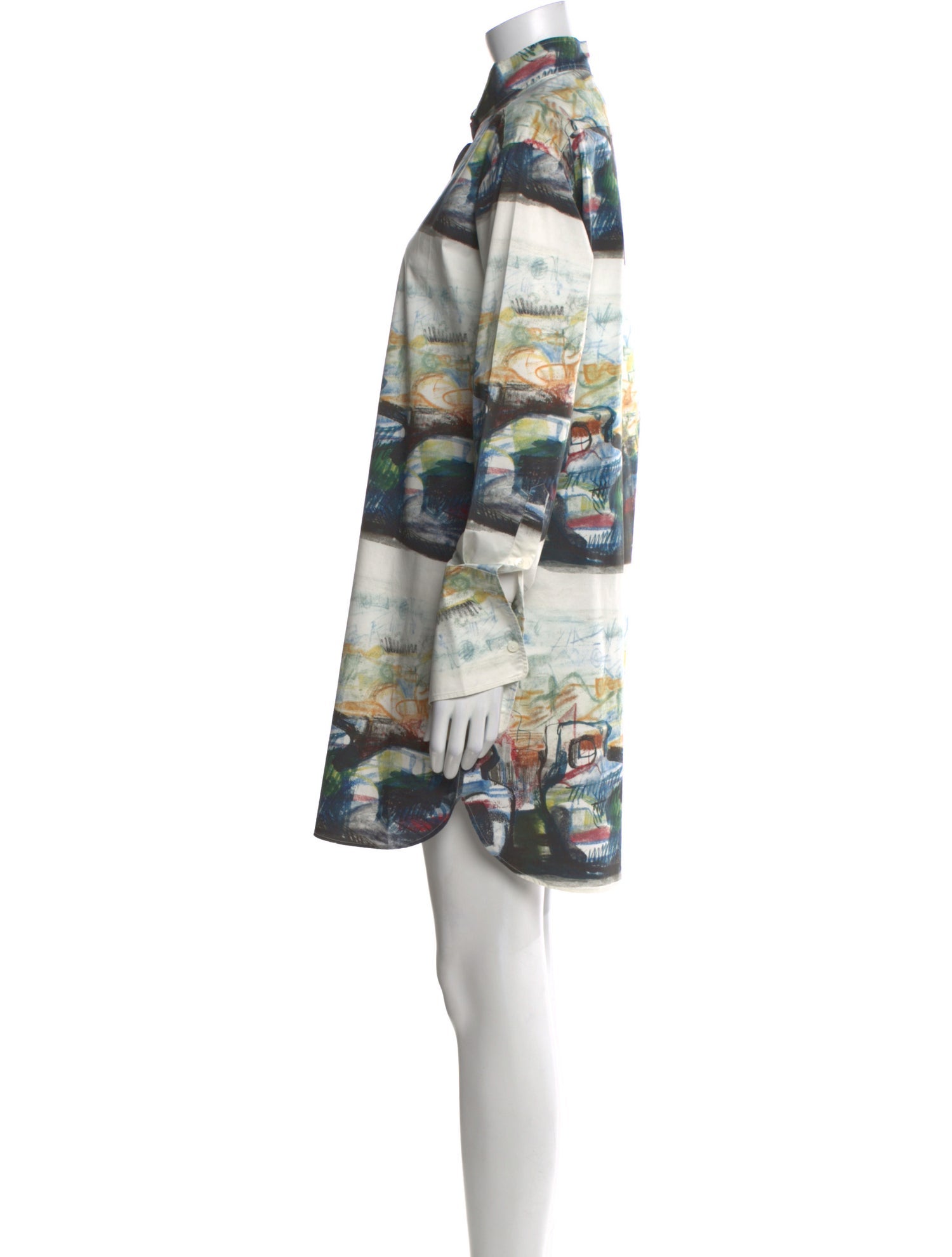 Burberry Printed Mini Dress