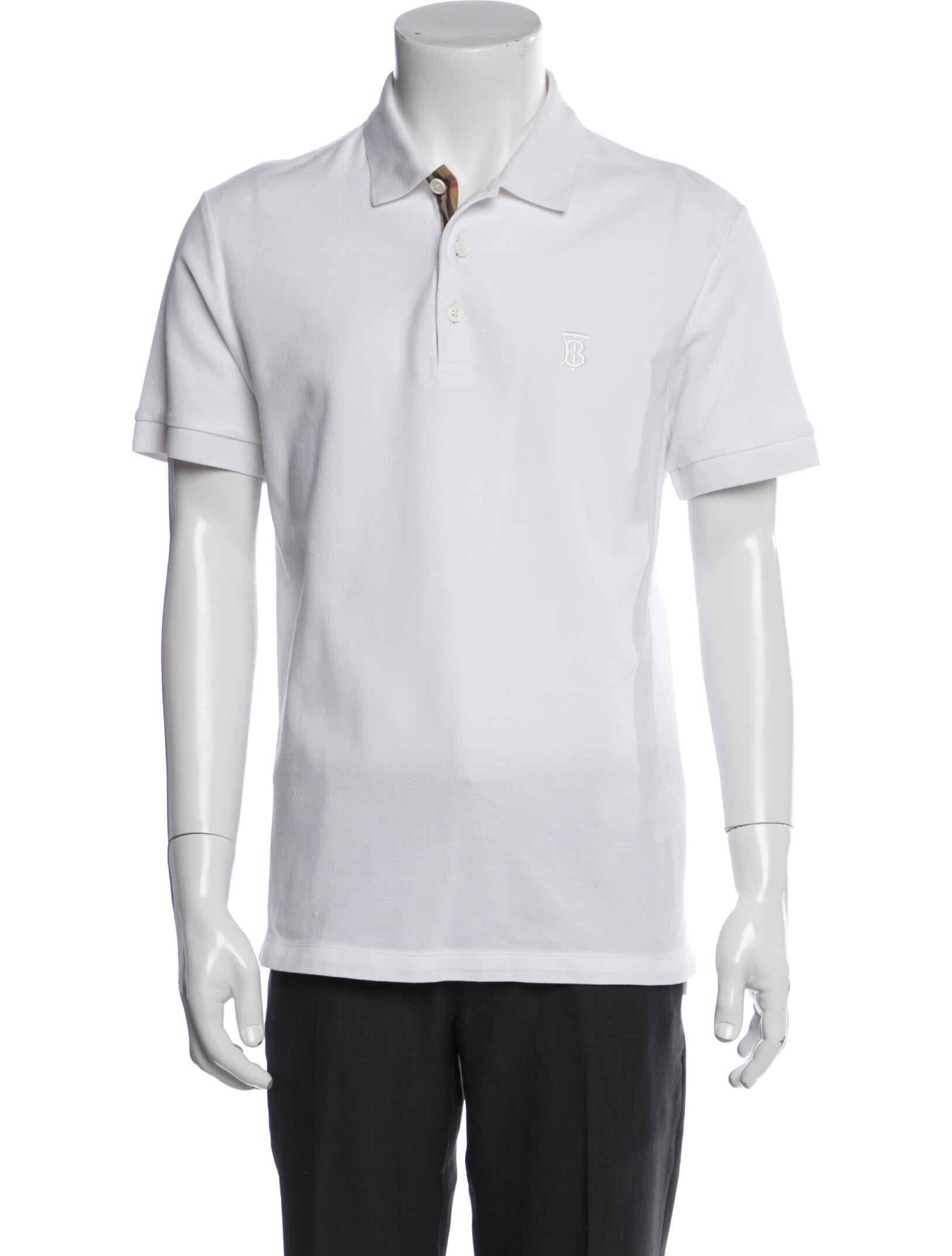 Burberry House Check Pattern Collar Polo Shirt