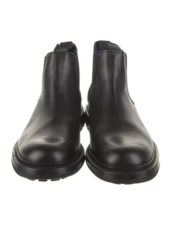 Burberry Leather Chelsea Boots