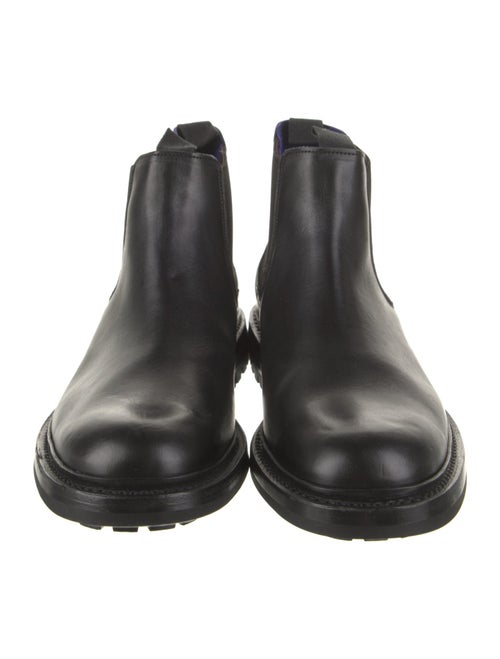 Burberry Leather Chelsea Boots