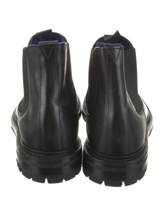Burberry Leather Chelsea Boots
