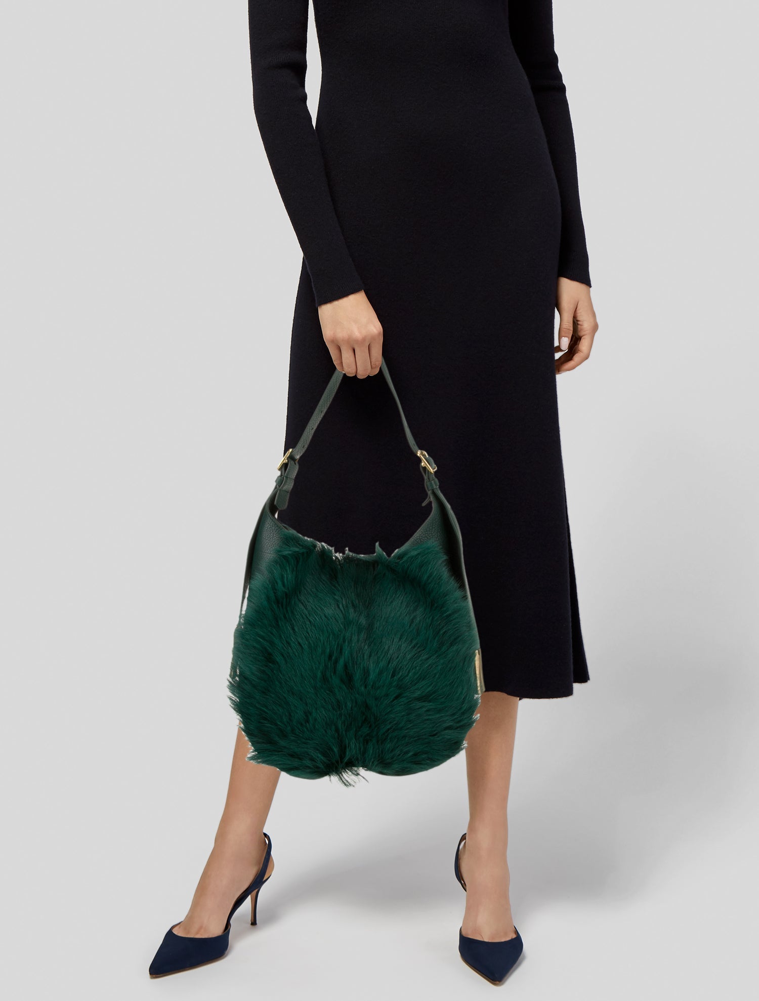 Burberry Leather Hobo