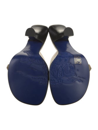 Burberry Leather Slides