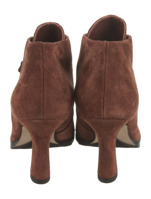 Burberry Suede Lace-Up Boots