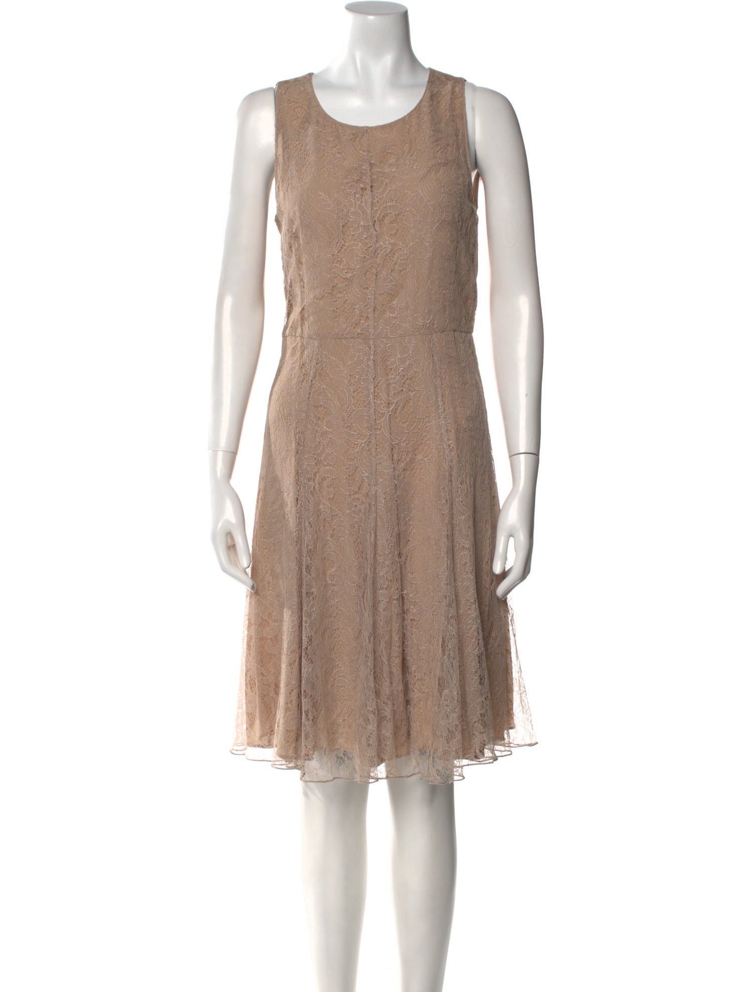 Burberry Lace Knee-Length Dress