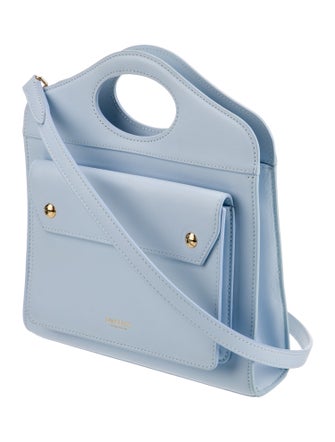 Burberry Leather Top Handle Bag