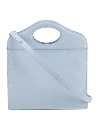 Burberry Leather Top Handle Bag