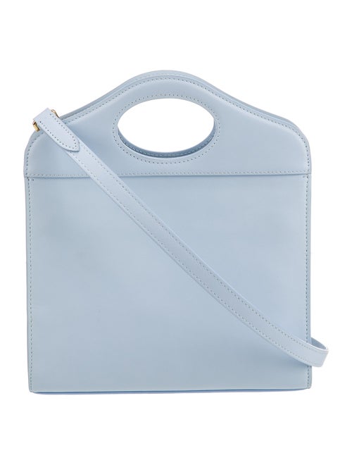Burberry Leather Top Handle Bag
