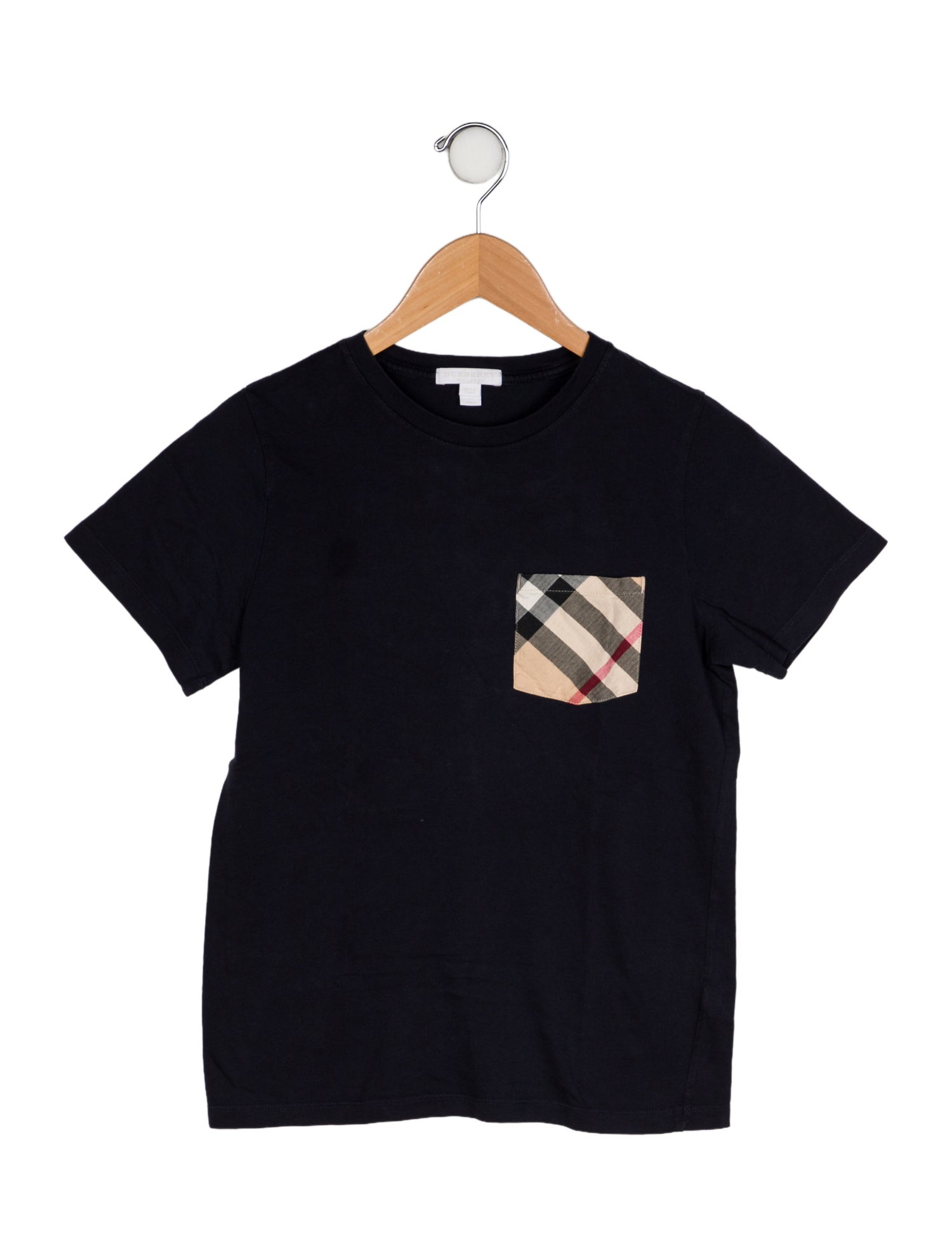 Burberry Solid T-Shirt