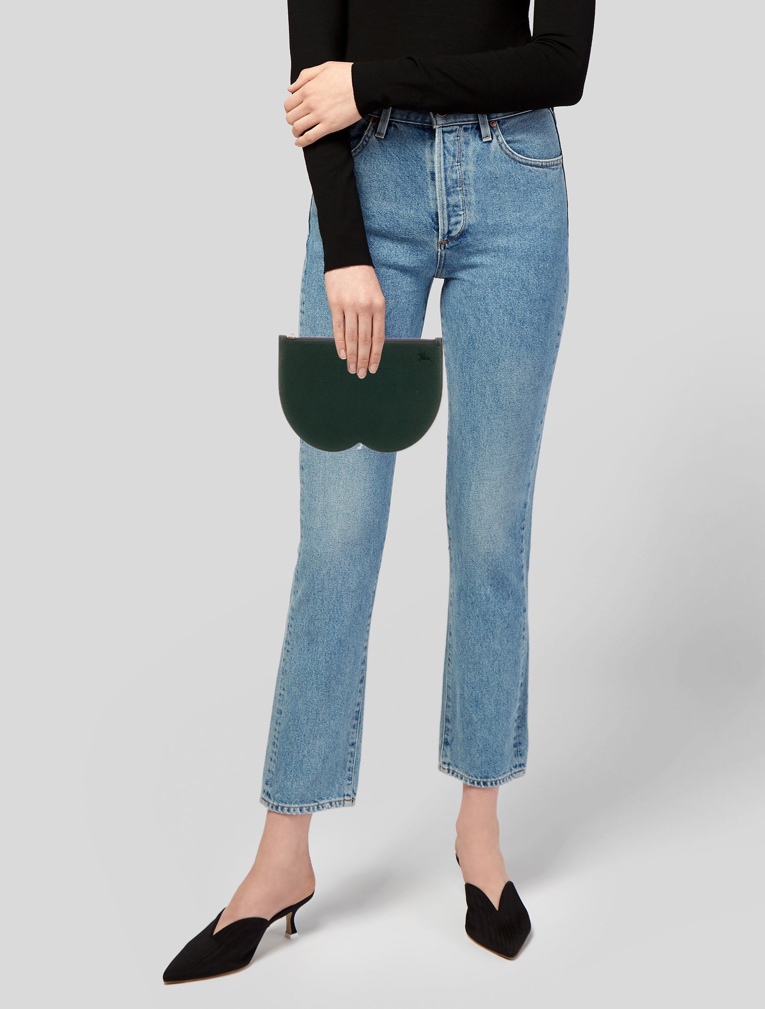 Burberry Leather Clutch