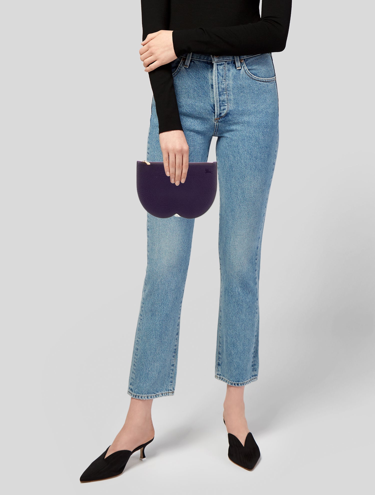 Burberry Leather Clutch