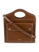 Burberry Leather Top Handle Bag