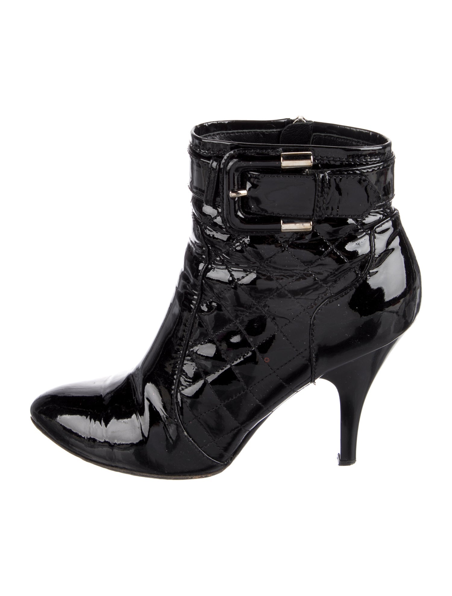 Burberry Patent Leather Boots