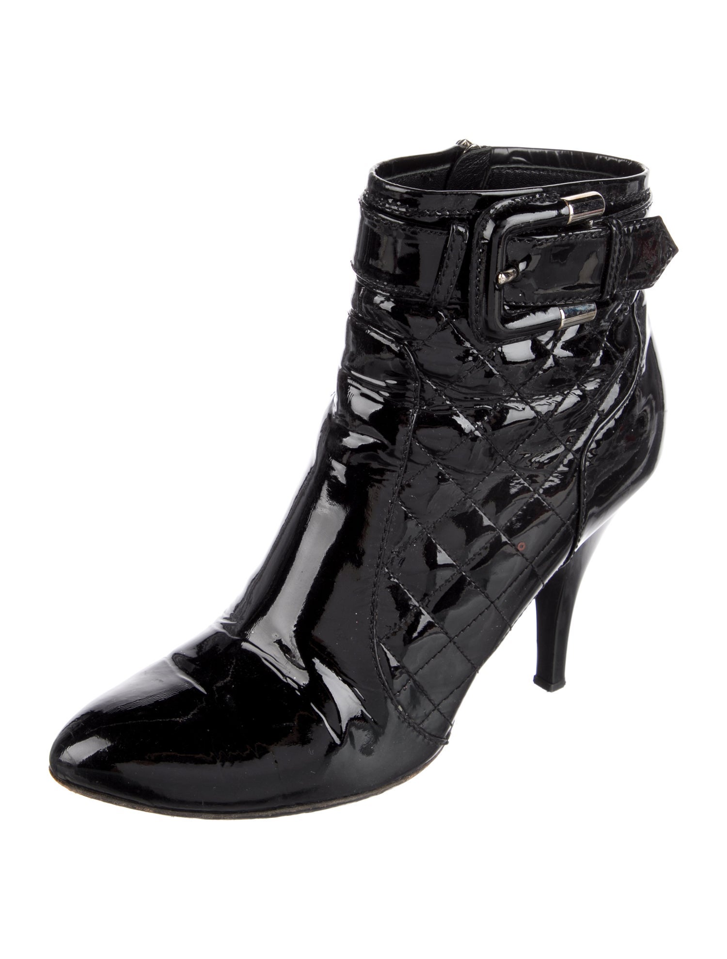 Burberry Patent Leather Boots
